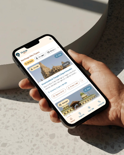 Heritage Spot - Homepage App