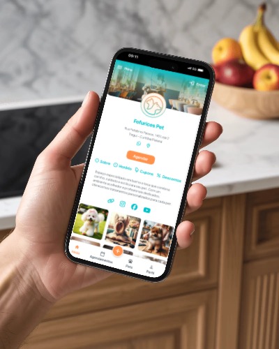 Fofurices Pet - Homepage App